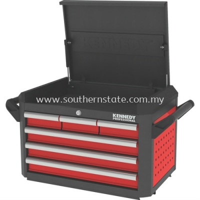 Red-28" 6 Drawer Professional Top Chests