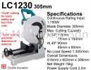 12" Metal Cutting Saw Model LC1230 Makita