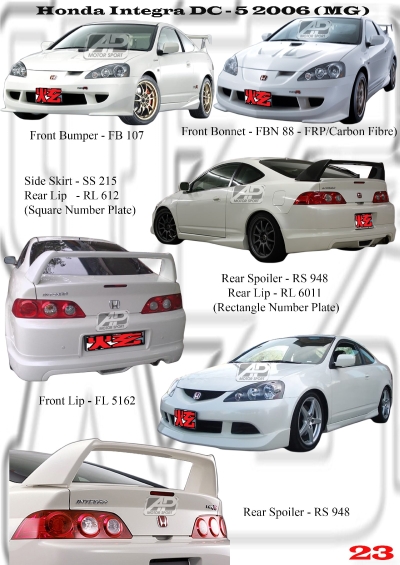 Honda Integra DC5 2006 MG Bodykits