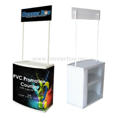 PVC Promotion Counter, Popup Counter, Roadshow Booth, Portable booth