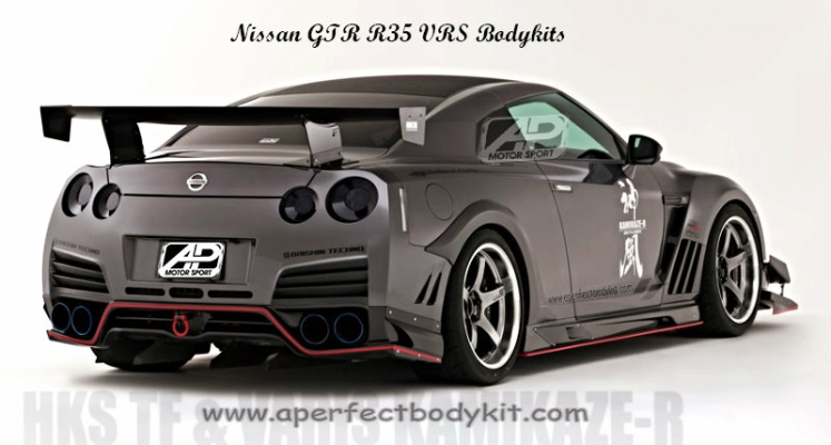 Nissan GTR R35 VRS Bodykits 