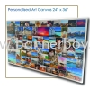 Art Canvas 2'x3', Canvas Murah, Cheap Canvas, Wood Frame Photo Personalised Art Canvas Canvas Potraits