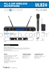 ULX24 Voltech Wireless Microphone