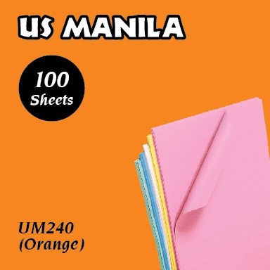 20"x25" US Manila - Orange