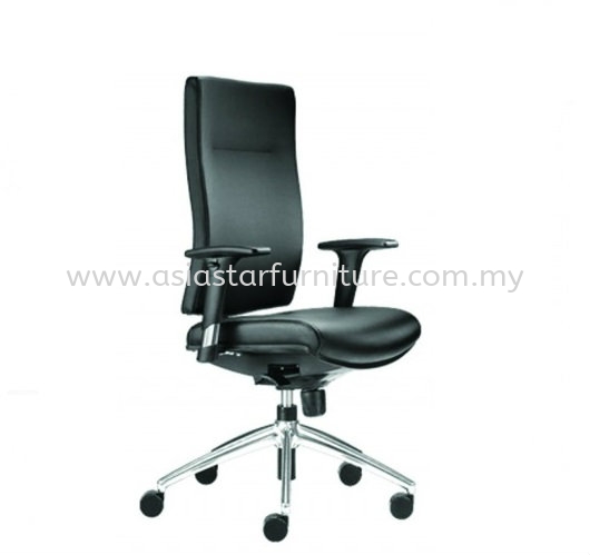 BRABUSS MEDIUM BACK EXECUTIVE CHAIR | LEATHER OFFICE CHAIR KAJANG SELANGOR