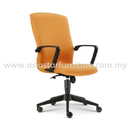 FIGHTER MEDIUM BACK STANDARD CHAIR | FABRIC OFFICE CHAIR SUNGAI BULOH SELANGOR