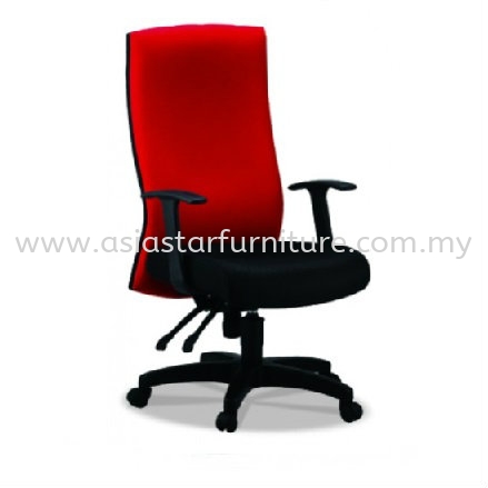 PANCO HIGH BACK STANDARD CHAIR | FABRIC OFFICE CHAIR NILAI N.SEMBILAN