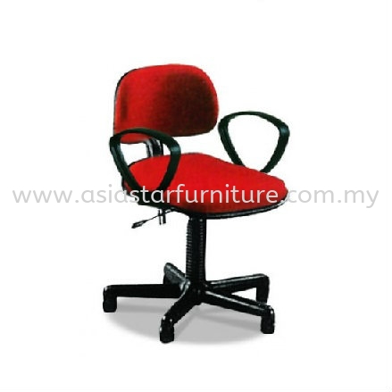 TYPIST FABRIC OFFICE CHAIR C/W ARMREST  - fabric office chair dataran sunway | fabric office chair wangsa maju | fabric office chair batu caves