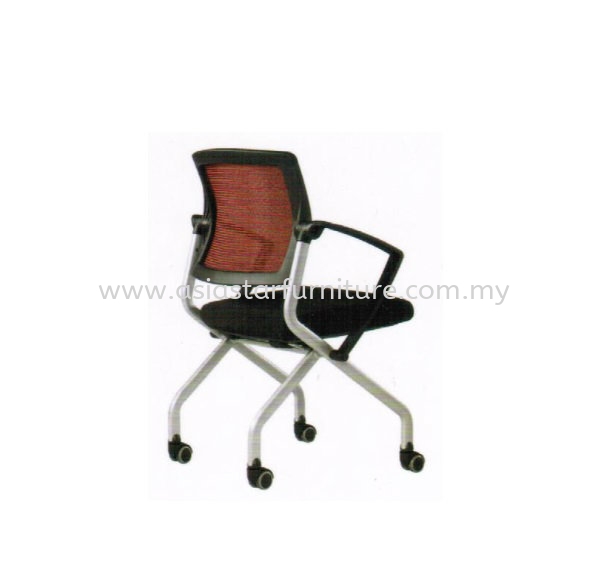 FOLDING/TRAINING CHAIR - COMPUTER CHAIR AVA (Back View)- folding/training chair - computer chair kl eco city | folding/training chair - computer chair the garden | folding/training chair - computer chair cheras