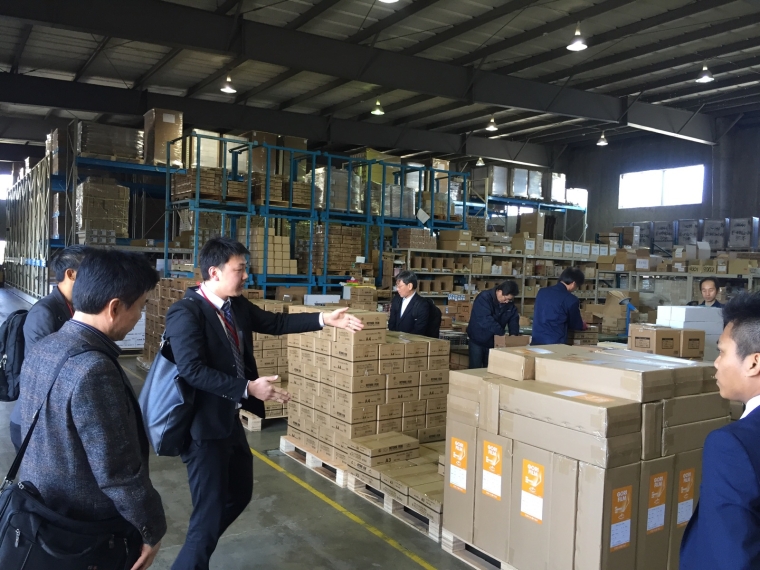 VISITING LAMI LOGISTIC CENTRE AT RINKU, OSAKA