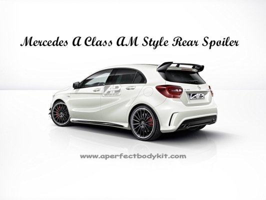 Mercedes A Class AM Style Rear Spoiler 