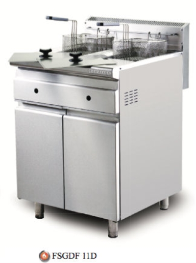 S/Steel Gas Deep Fryer