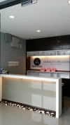 Reception Counter Facial Show Room Commercial Interior Design