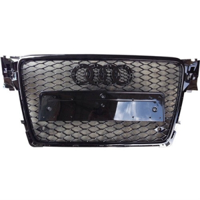 Audi A4 Rs grille 08 gloss black 