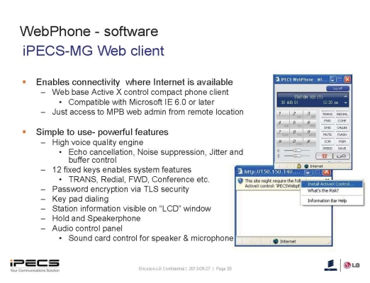 ERICSSON-LG UNIFIED COMMUNICATIONS ( UC )