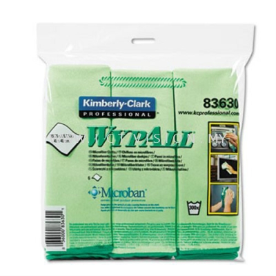 Wypall Microfiber Cloths GREEN 