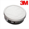 3M 3301K-55 Black Organic Vapor Cartridge (For 3000 Series Respirator) Respirator Cartridges / Filter Respiratory Protection