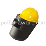 Welding Head Shield With Safety Helmet