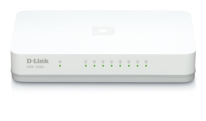 DLINK 8-PORT GIGABIT SWITCH-DGS-1008A