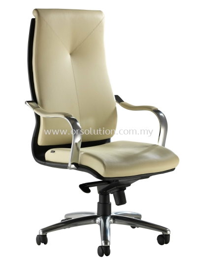 Multifunction Leather High Back Chair ALIVIO 