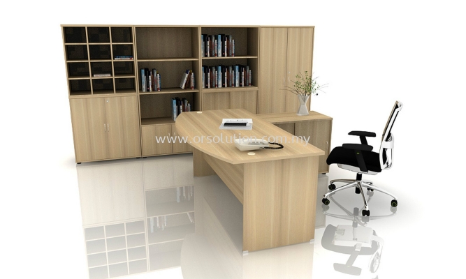 Standard executive Table with Low Cabinet FST (171)