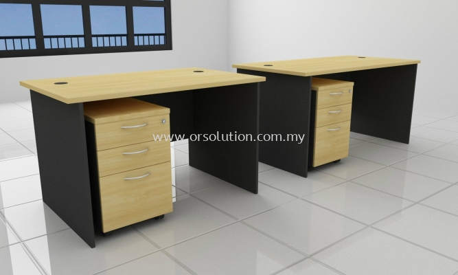 Standard Table c/w Mobile Pedestal 2D+1F FST (119)