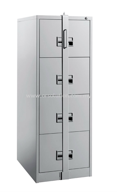 4Drawers-Filing-Cabinet-With-Locking-Bar