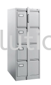 4-Drawer-Filing-Cabinet-Goose-Neck-With-Locking-Bar Steel Drawers Filing Steel Metal Furniture