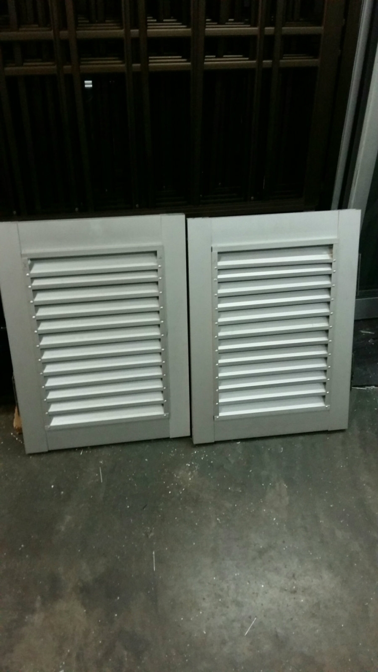  Aluminium Louvres