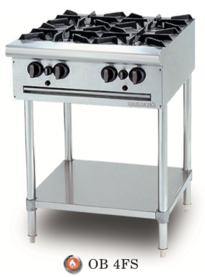 Gas Open Burner - Free Standing