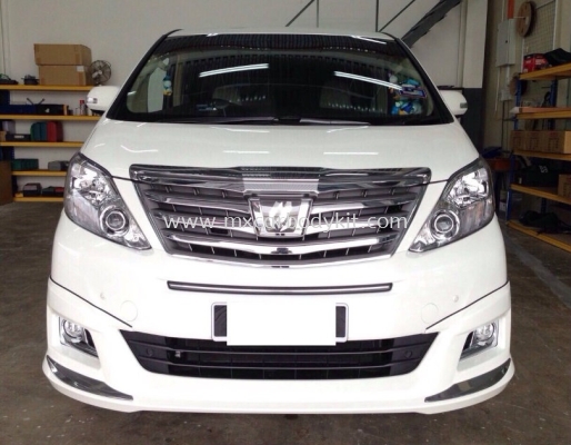 TOYOTA ALPHARD 2009-2012 CARBON FIBER EYE LIPS