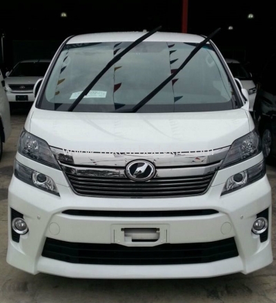 TOYOTA VELLFIRE 2008-2013 CARBON FIBER EYE LIPS