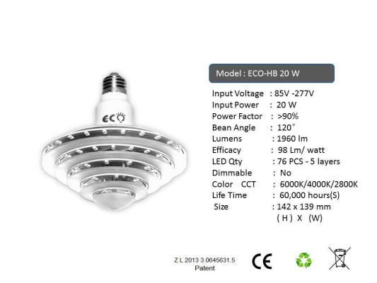 Highbay 20W