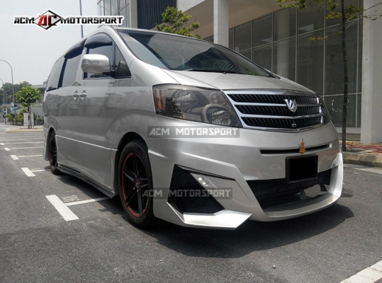 Toyota Alphard 06 Wald bodykit