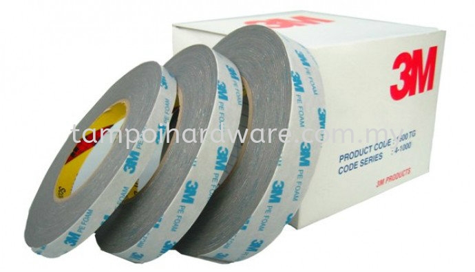 3M PE Foarm Tape Adhesive Tapes 3M Personal Safety Products