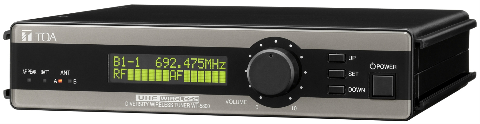 WT-5800.TOA UHF Wireless Tuner