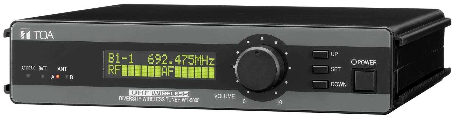 WT-5805.TOA UHF Wireless Tuner