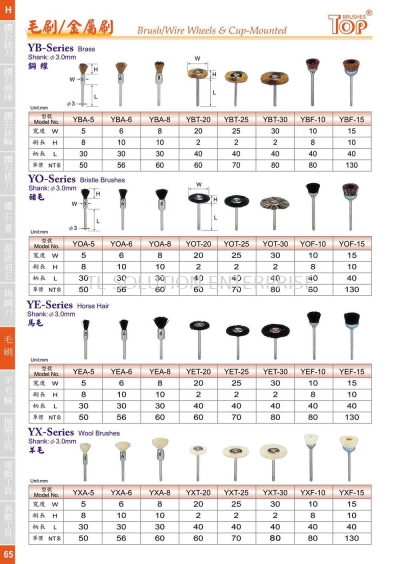 Brush / Wire Wheels & Cup-Mounted