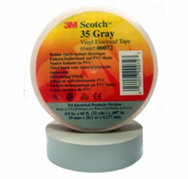 3M Scotch 35Gray 3M Scotch High Tension Tape Pvc Tape