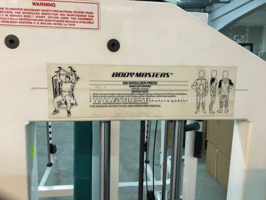 Used Bodymaster chest press (SOLD)