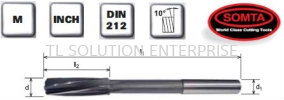 Parallel Shank Machine Chucking Reamers (HSS COBALT)-02 Reamers