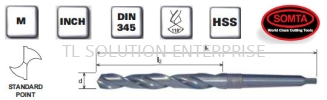 Morse Taper Shank Drills (HSS) MTS MTS Drill
