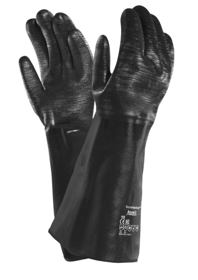 Ansell Scorpio 19-024, Heat Resistant Gloves 