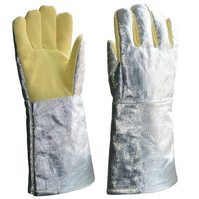 Aluminised Heat Resistance Gloves