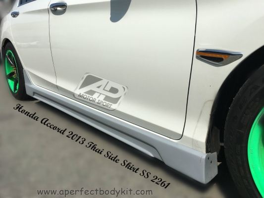 Honda Accord 2013 Thai Side Skirt 