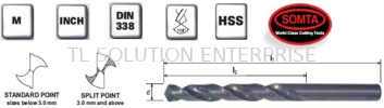 Straight Shank Jobber Drills (HSS) SS Jobber Drills