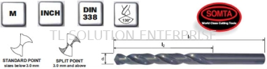 NDX Jobber Drills (HSS-COBALT) SS Jobber Drills