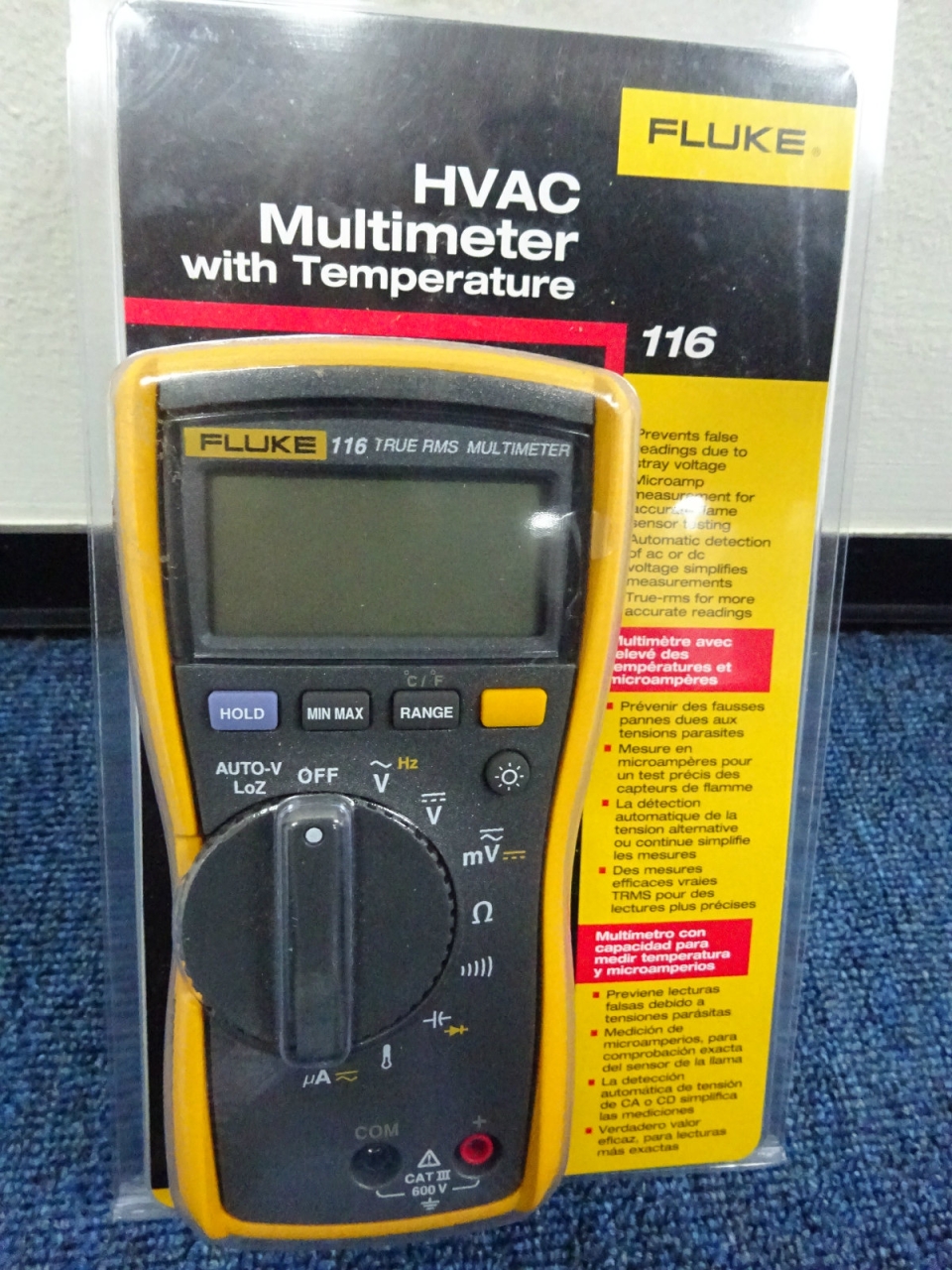 FLUKE 116 DIGITAL MULTIMETER