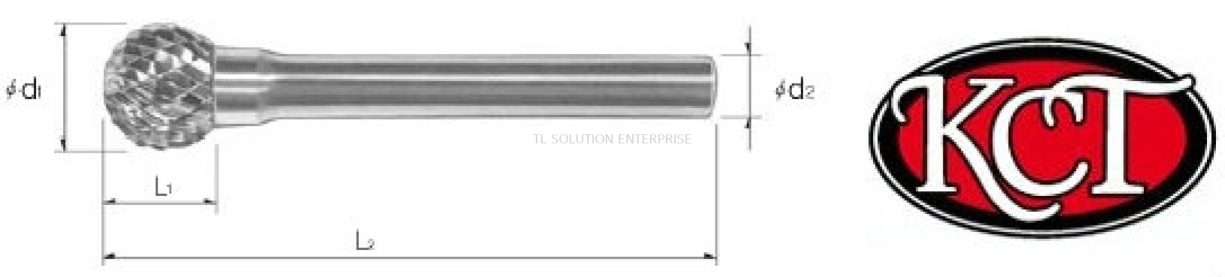 Rotary Burrs - Ball Shape (Form D)