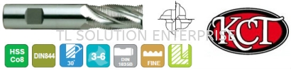 4 Flute, Roughing End Mill (Fine Pitch/Long Length) End Mill Burr Saw